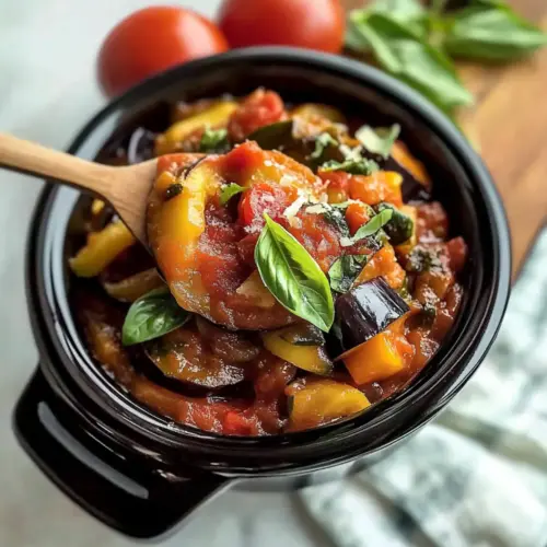 Herbed Crockpot Ratatouille