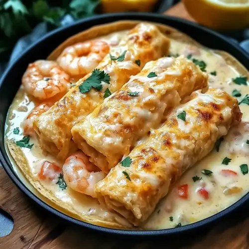 Crab Shrimp Queso Wraps