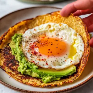 Crispy Feta Fried Eggs