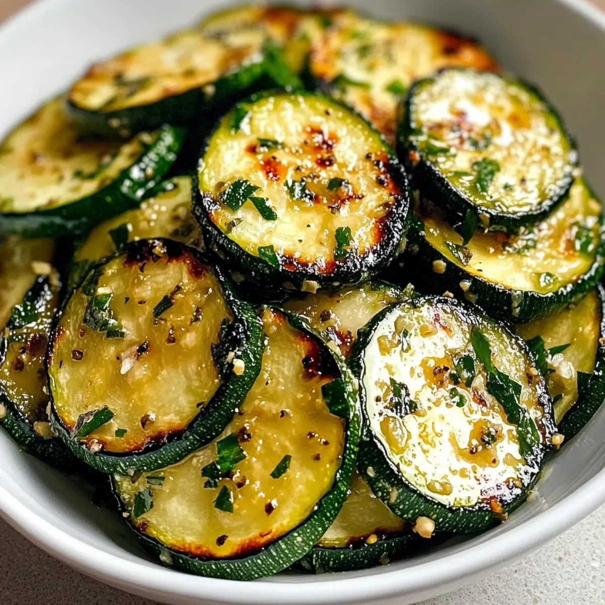 Sauteed Zucchini