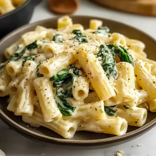 Parmesan Spinach Pasta