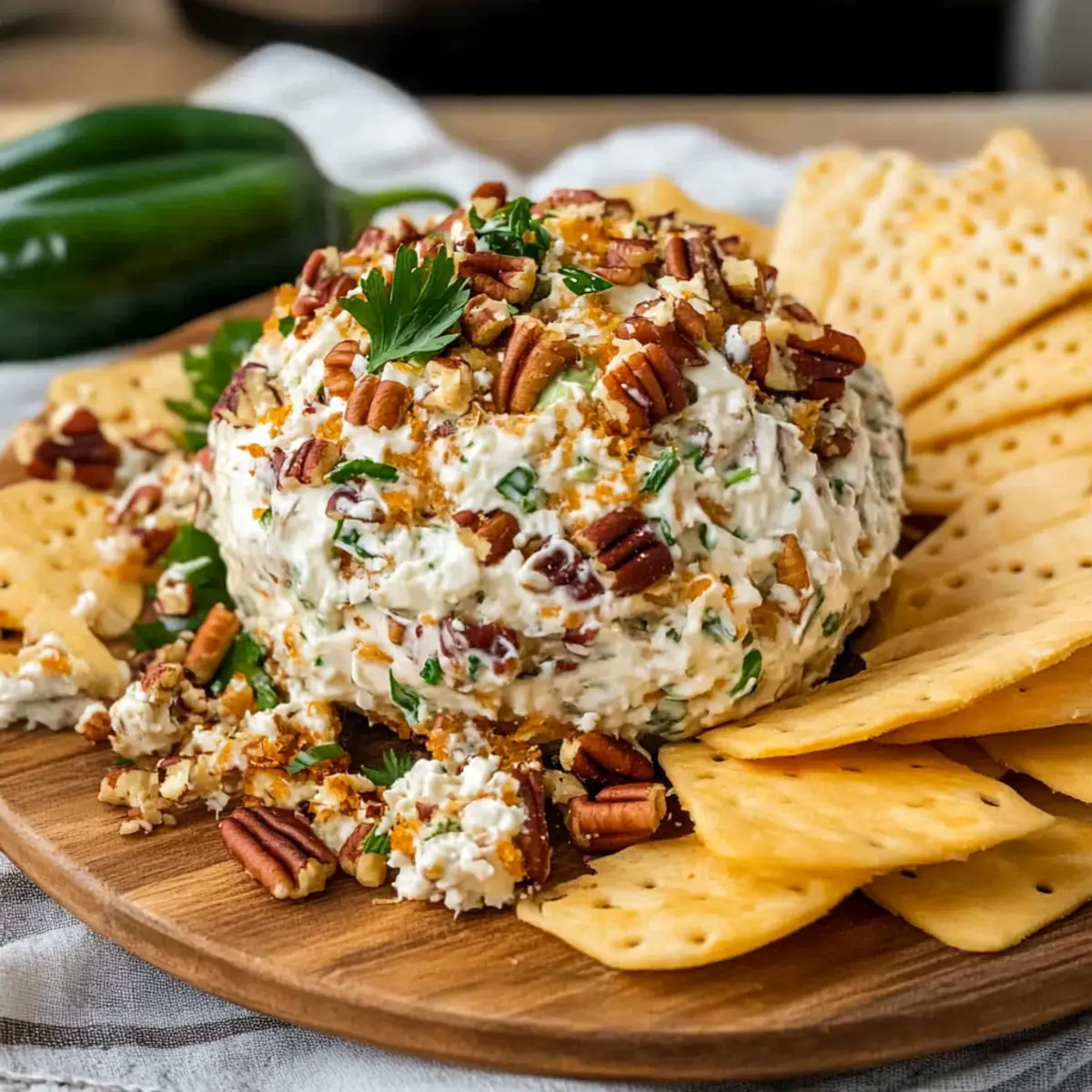 Jalapeno Popper Cheese Ball
