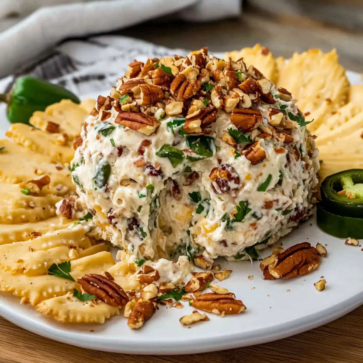 Jalapeno Popper Cheese Ball