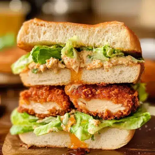 Spicy Chicken Caesar Sandwich