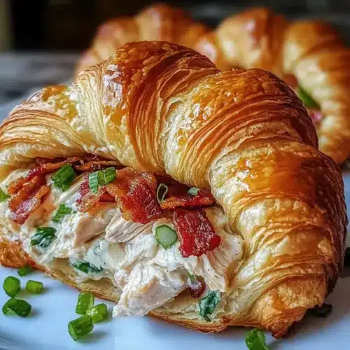 Bacon Chicken Croissant