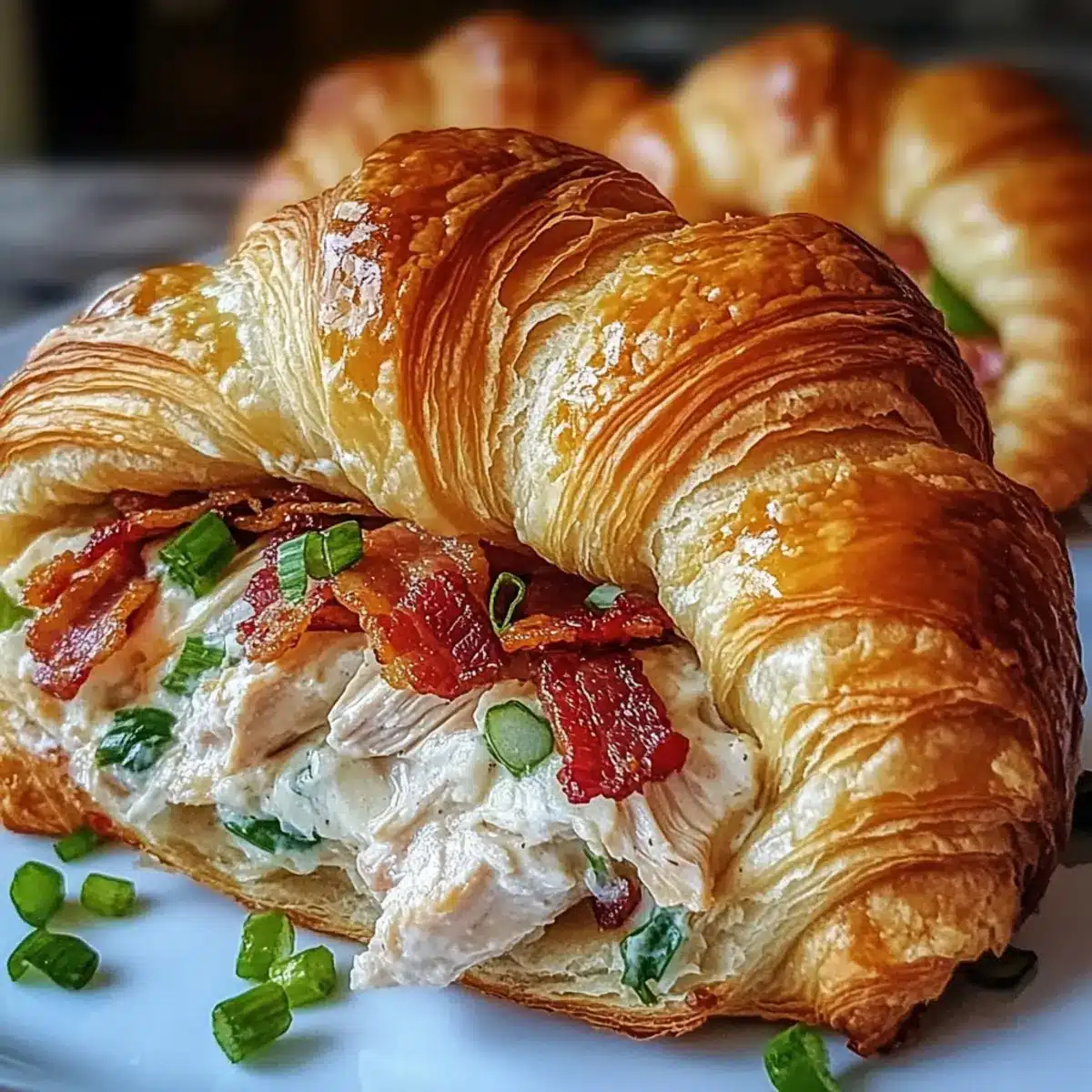 Bacon Chicken Croissant