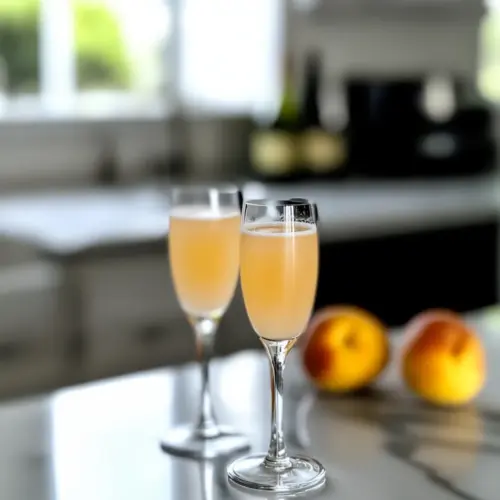Baby Bellini Mocktail