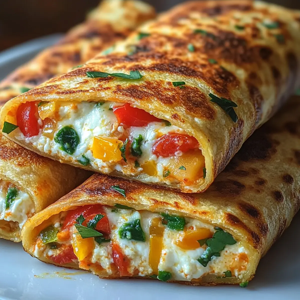 Cottage Cheese Wraps