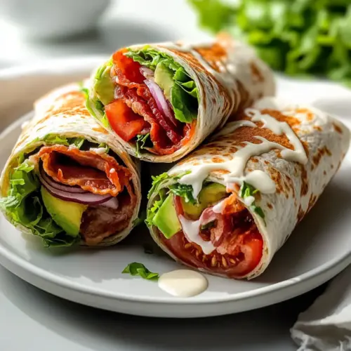 Gourmet BLT Wraps