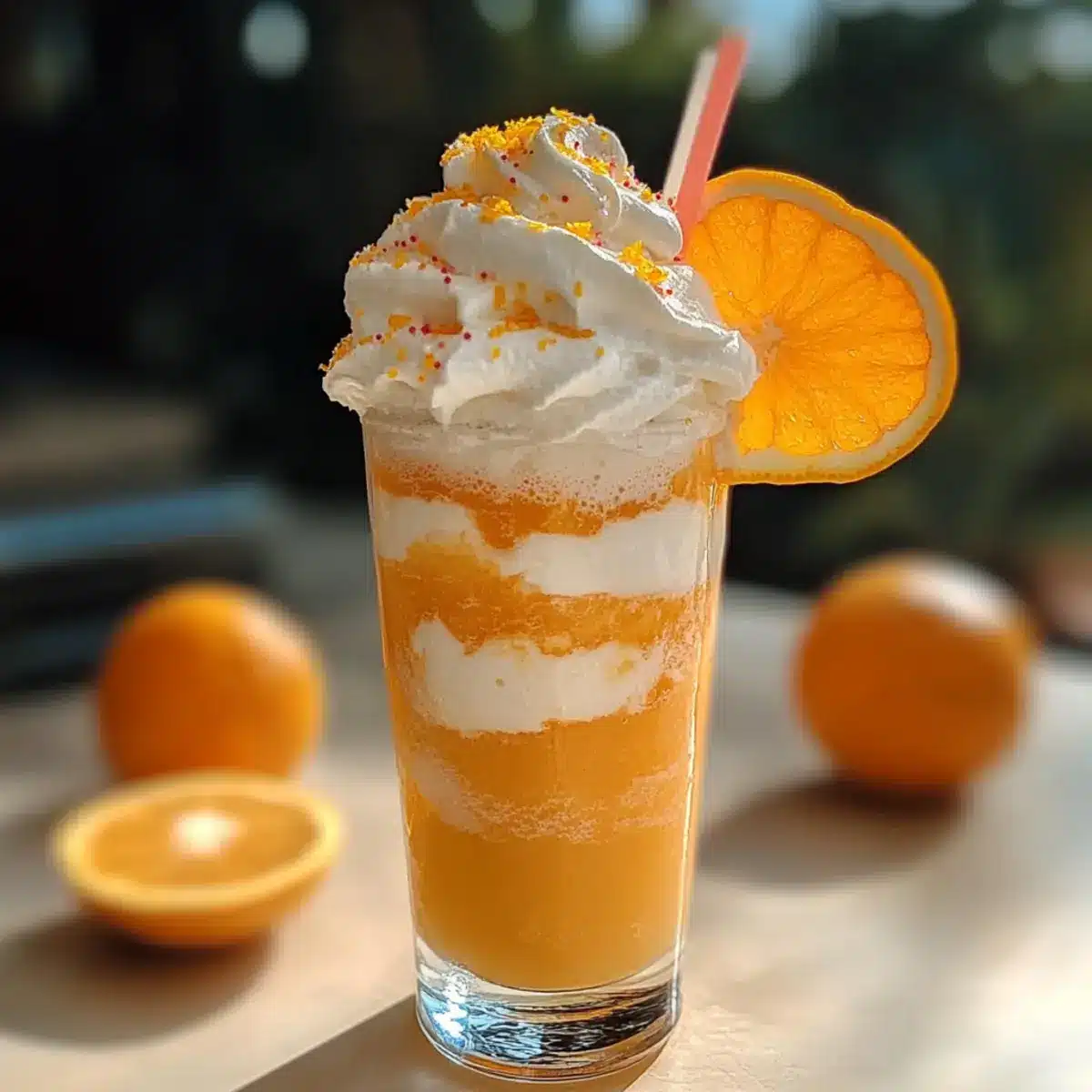 Creamsicle Float Recipe with a Fun Twist