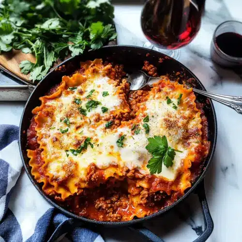 Easy Skillet Lasagna Recipe