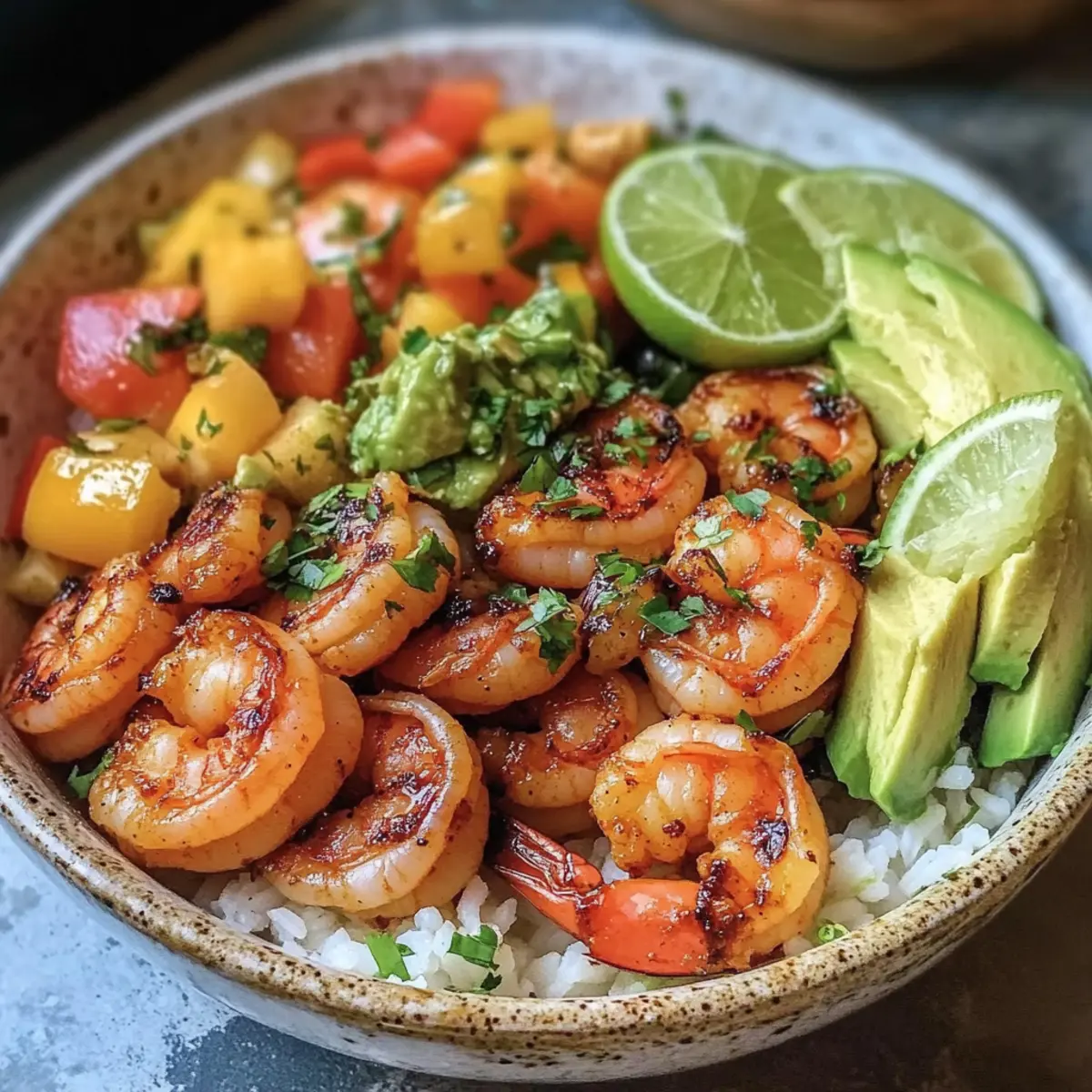 Chipotle Lime Shrimp Bowl