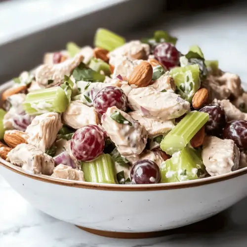 Fresh And Healthy Smoked Chicken Salad