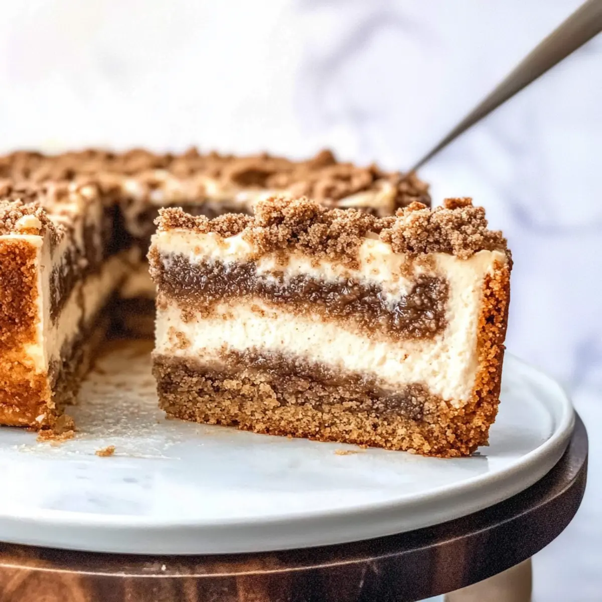 Coffee Cake Cheesecake