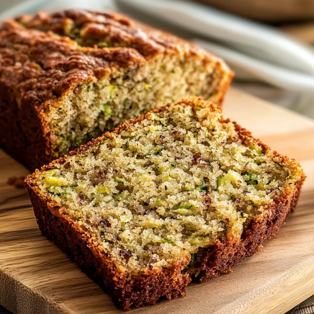 Moist Garden Zucchini Bread